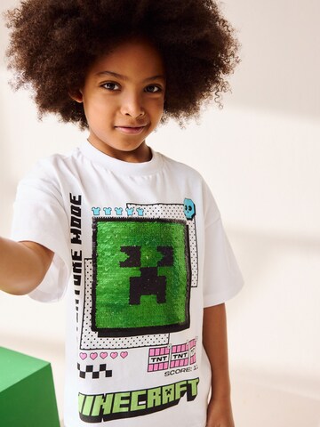 Next Shirt 'Minecraft' in White