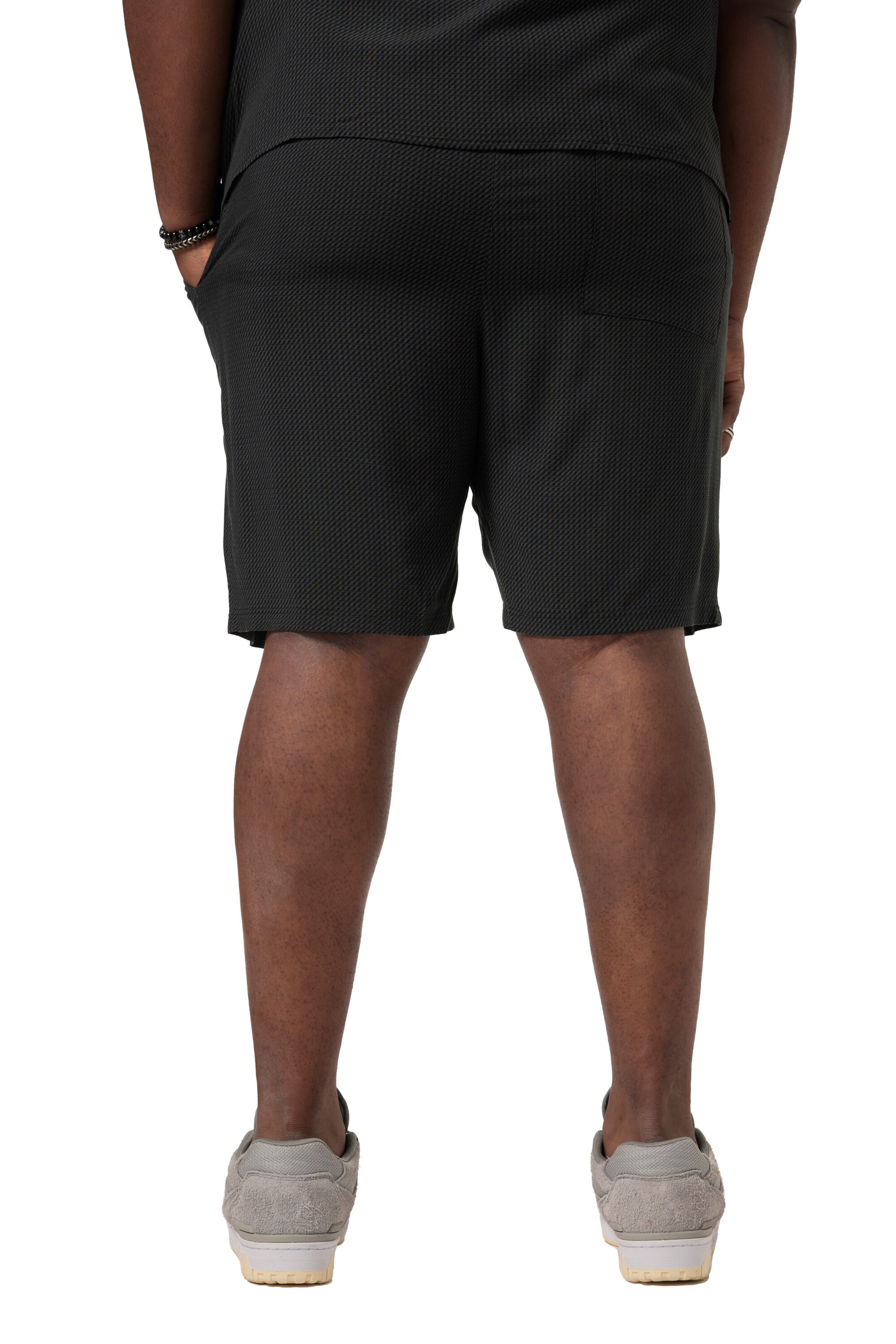 STHUGE Regular Broek in Zwart