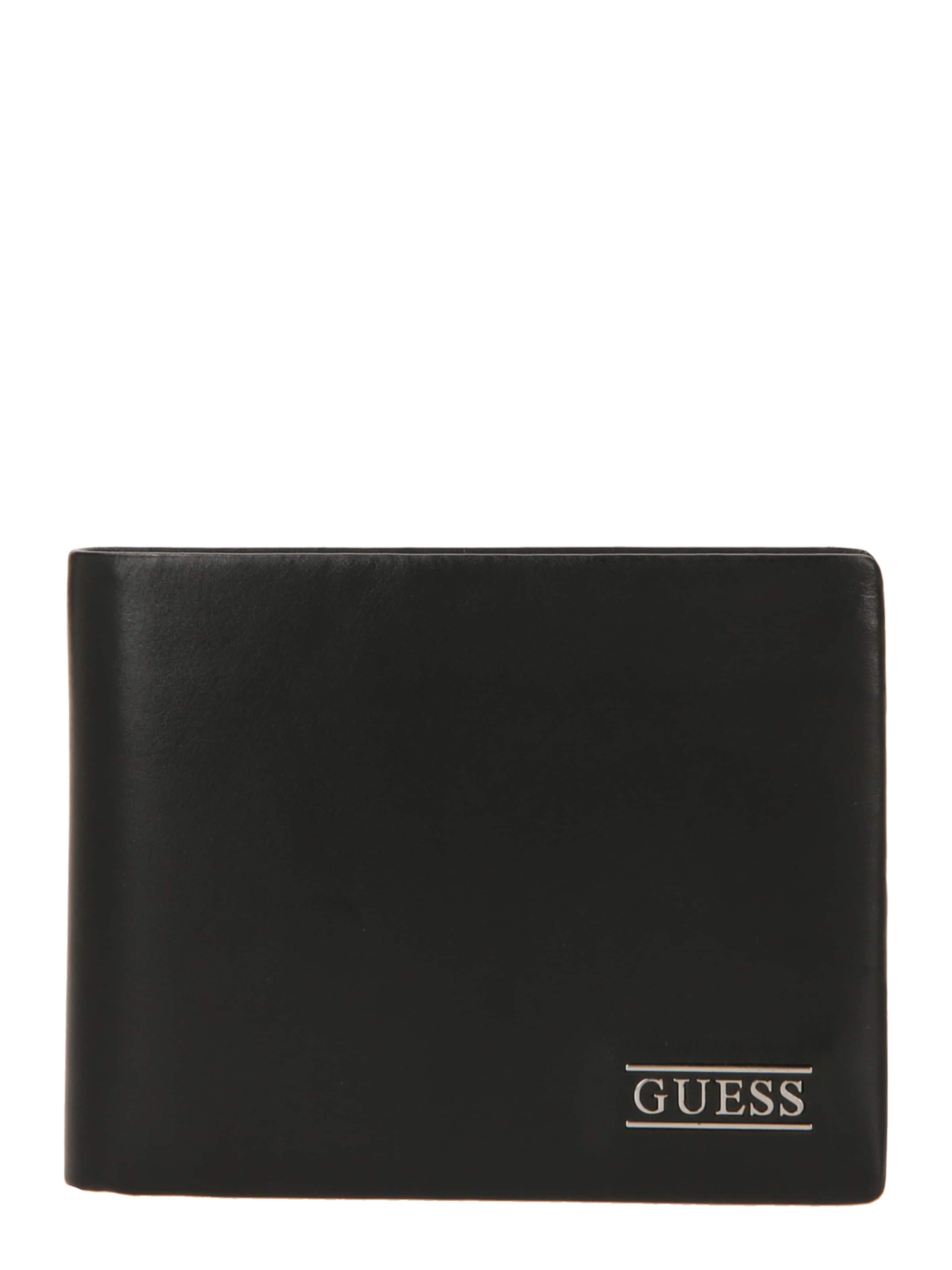 Porte-monnaies 'NEW BOSTON' GUESS en noir : devant
