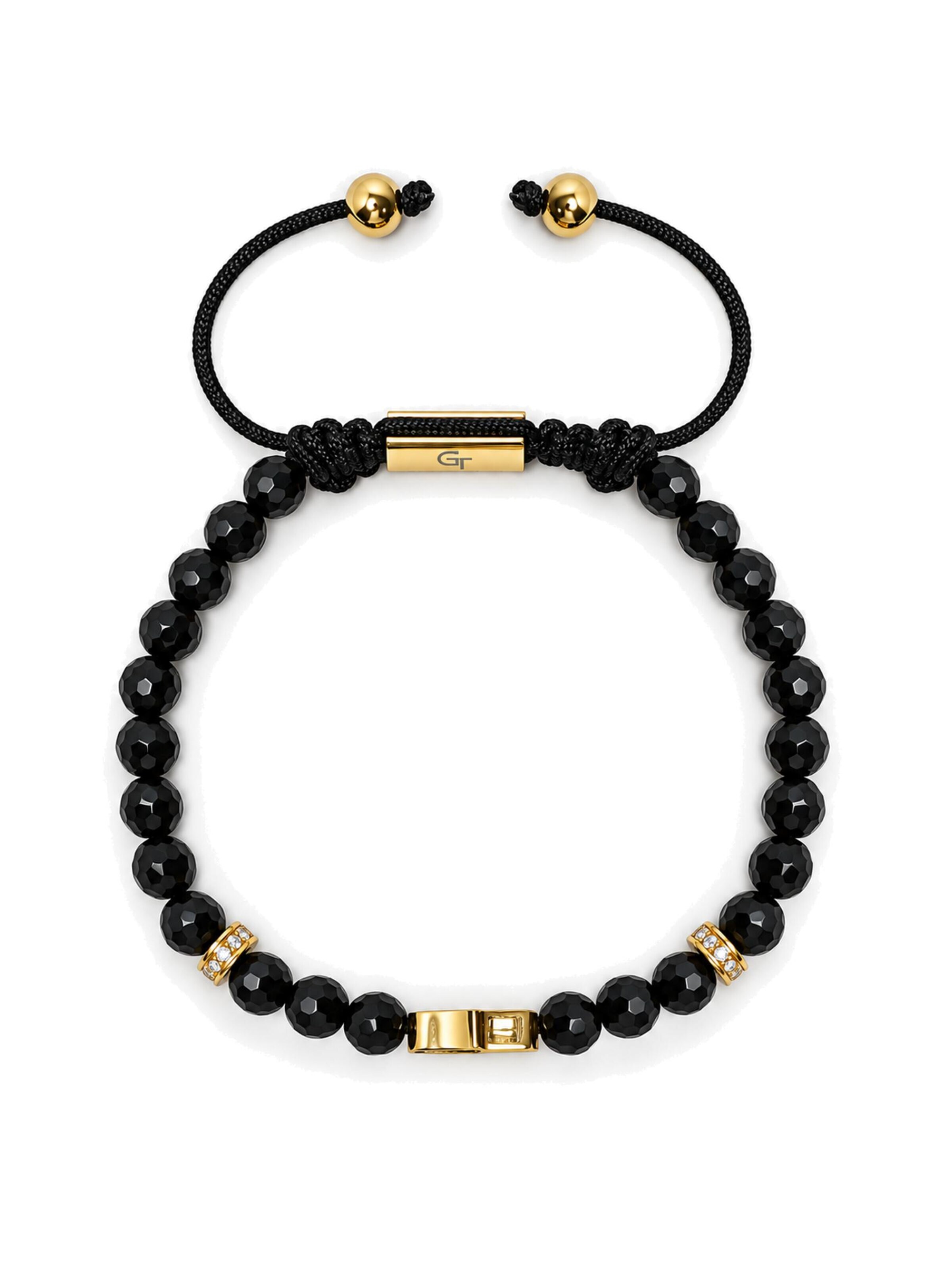 GT Collection Armband 'Hamsa Hand'‌‌‌‌‌‌‌‌‌‌ in Schwarz