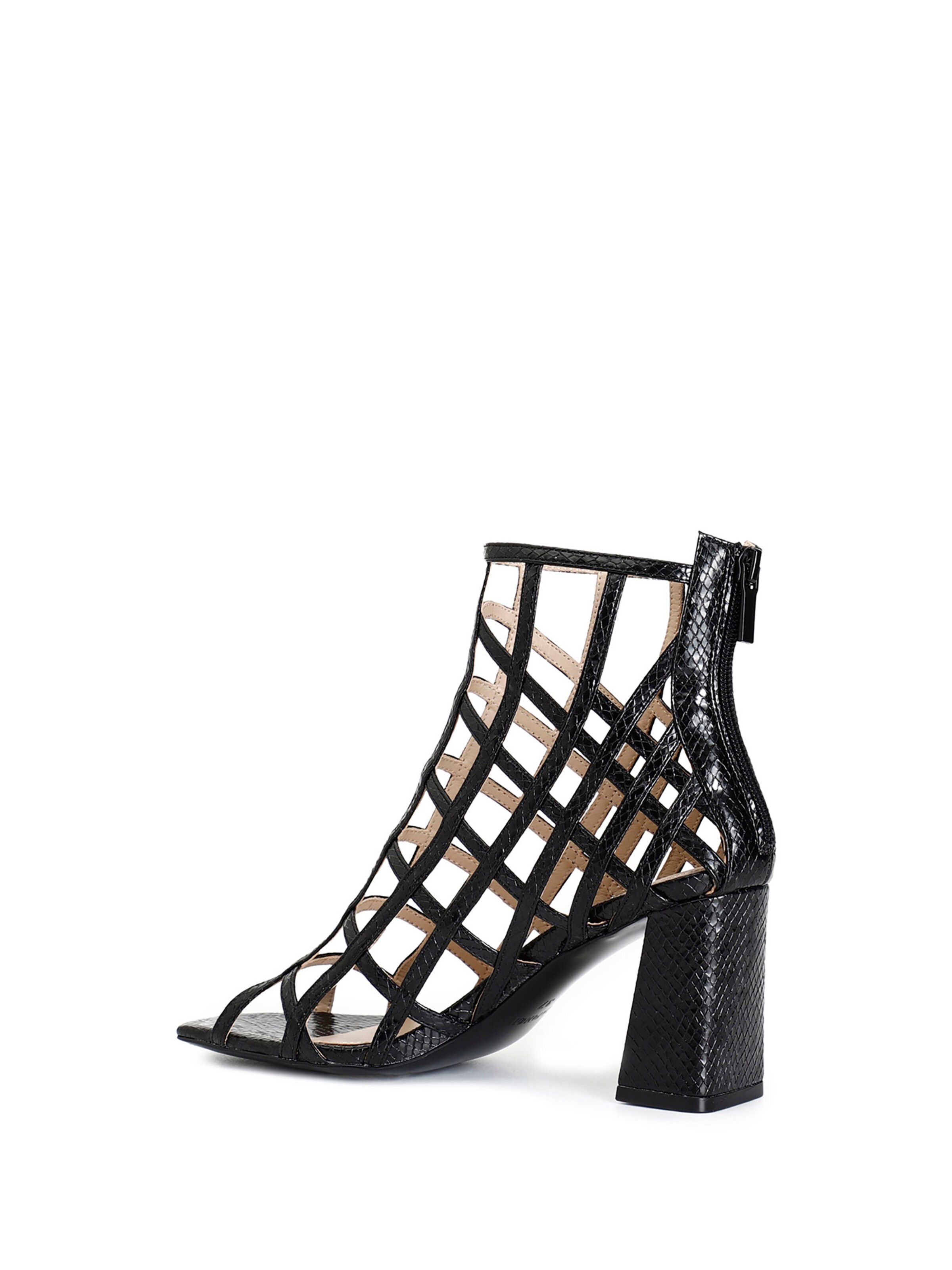 Bottines à lacets CAFè NOIR en noir