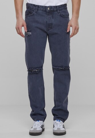 2Y Premium Regular Jeans in Grey: front