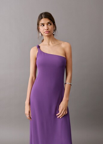 MANGO TEEN Cocktail Dress 'Duna' in Purple