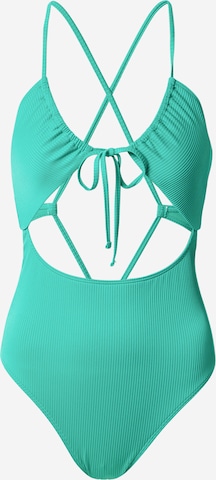 Triangle Maillot de bain HOLLISTER en vert : devant