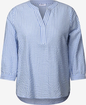 CECIL Bluse in Blau: Vorderseite