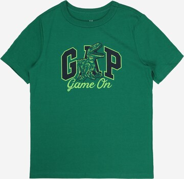 GAP Тениска 'FRAN' в зелено: отпред