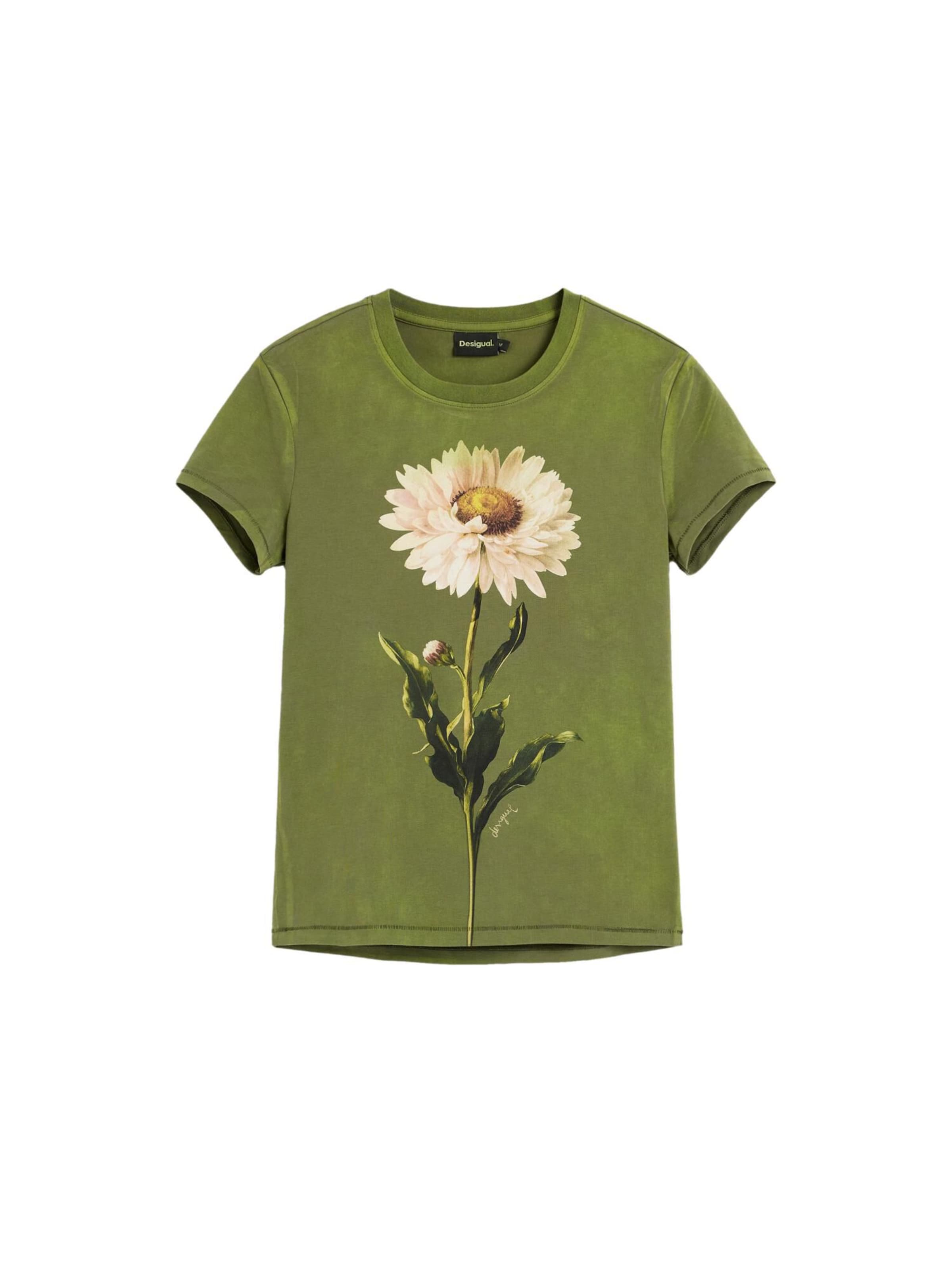 Desigual - Camisa em verde: frente