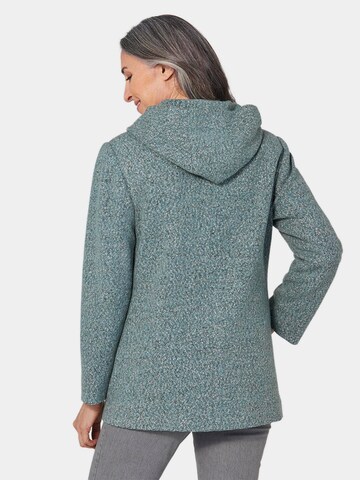 Goldner Winterjacke in Grün