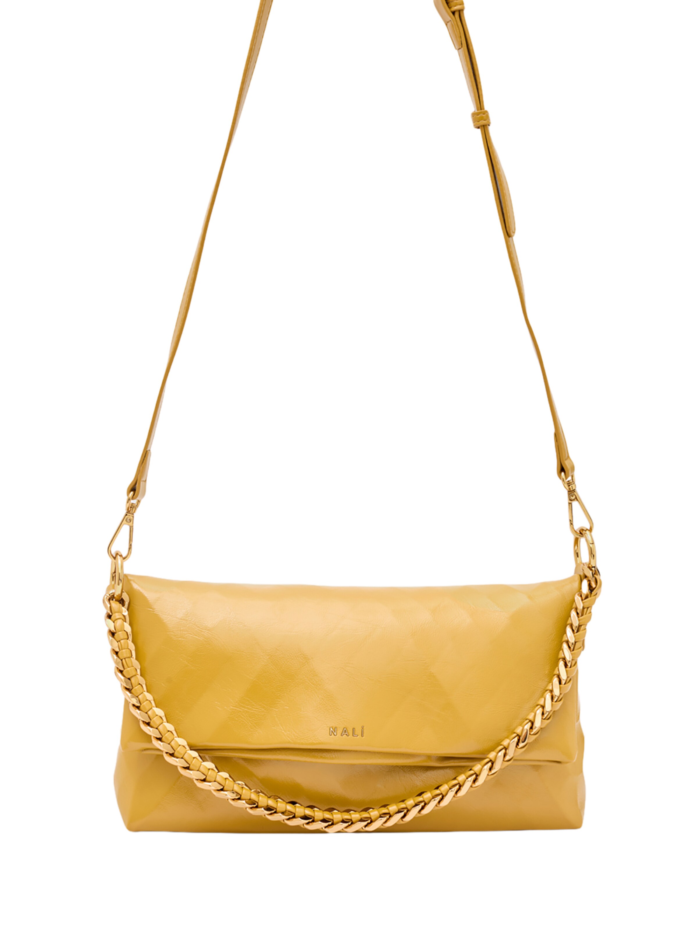 Borsa a spalla 'CLAIRE' di NALì in giallo