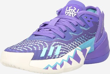 ADIDAS PERFORMANCE Athletic Shoes 'D.O.N. Issue 4' in Purple: front