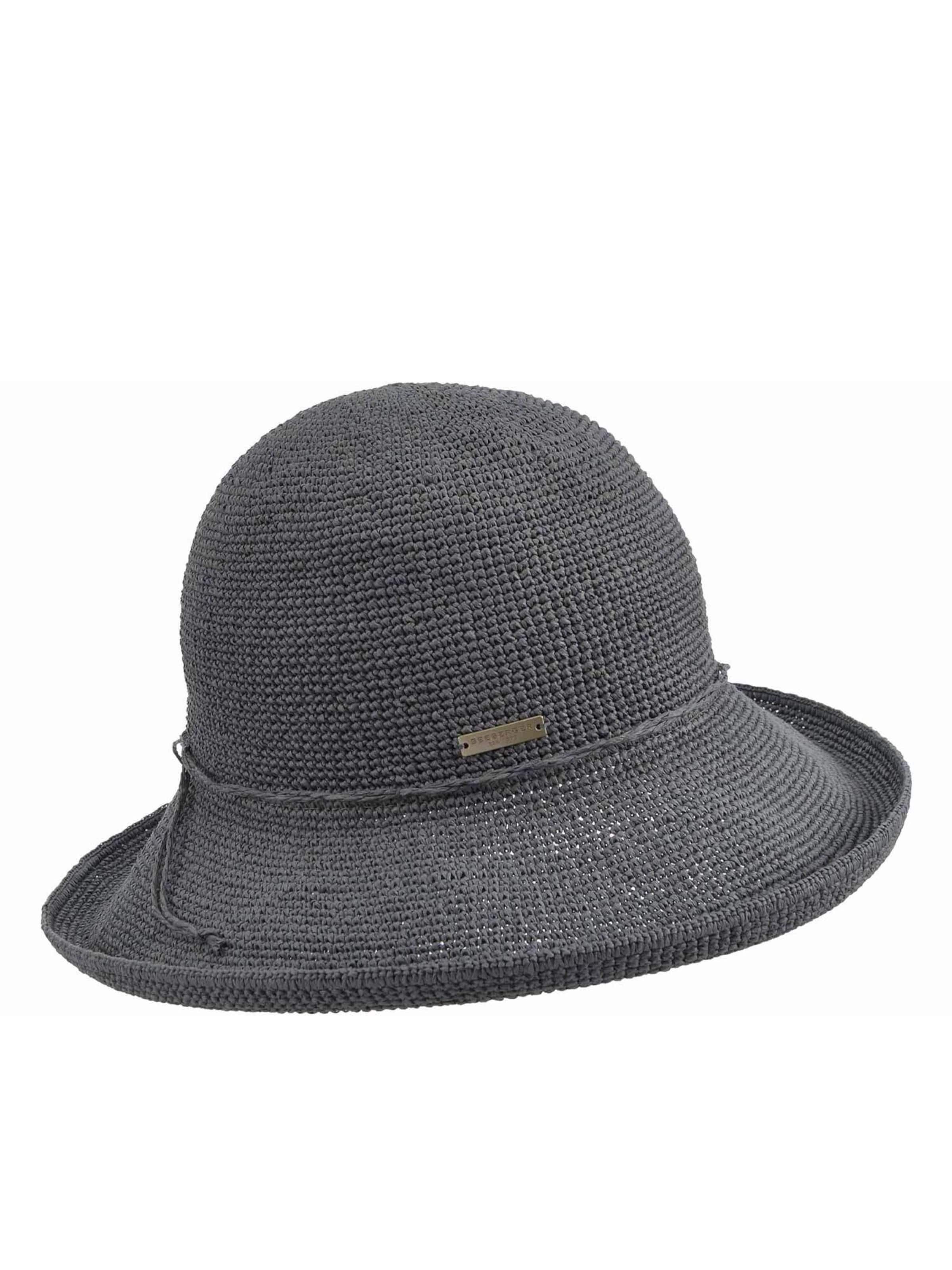 Seeberger Hat 'Hut' in Green: front