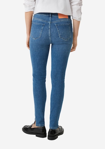 comma casual identity Skinny Jeans in Blauw: terug