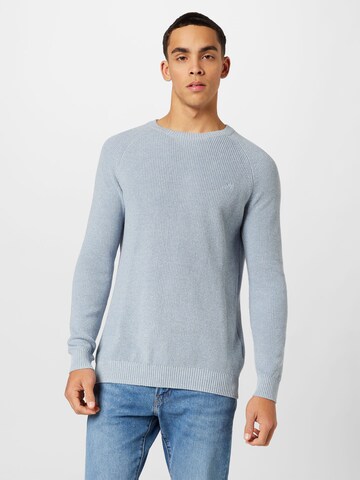 Hackett London - Jersey en azul: frente