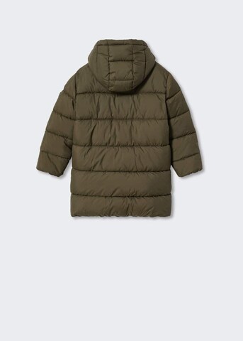 MANGO KIDS Jacke 'Amerlong' in Grün