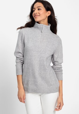 Pull-over Olsen en gris : devant