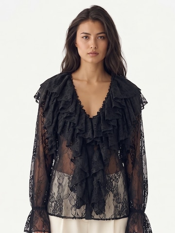 Top ' Opal Laura ' di Opal Studio in nero: frontale