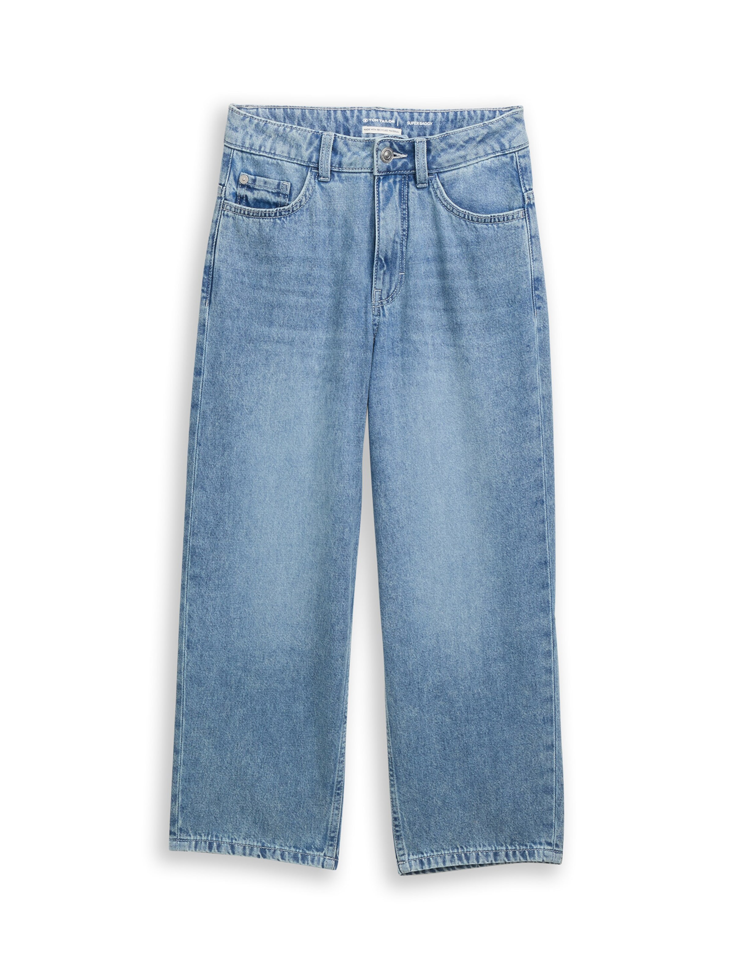 TOM TAILOR Baggy Jeans in Blue: front