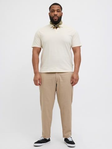Jack & Jones Plus Широка кройка Панталон 'JPSTKANE' в бежово