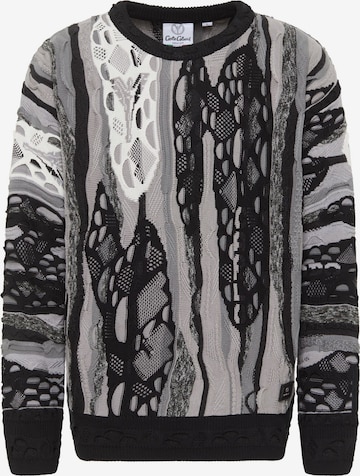 Carlo Colucci Pullover 'Di Panfilo' in Schwarz: Vorderseite