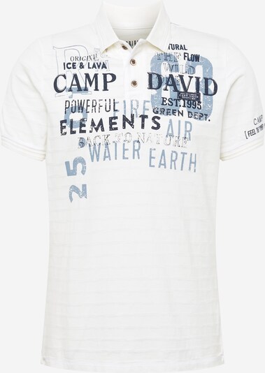 CAMP DAVID Tričko - námořnická modř / kouřově modrá / bílá, Produkt