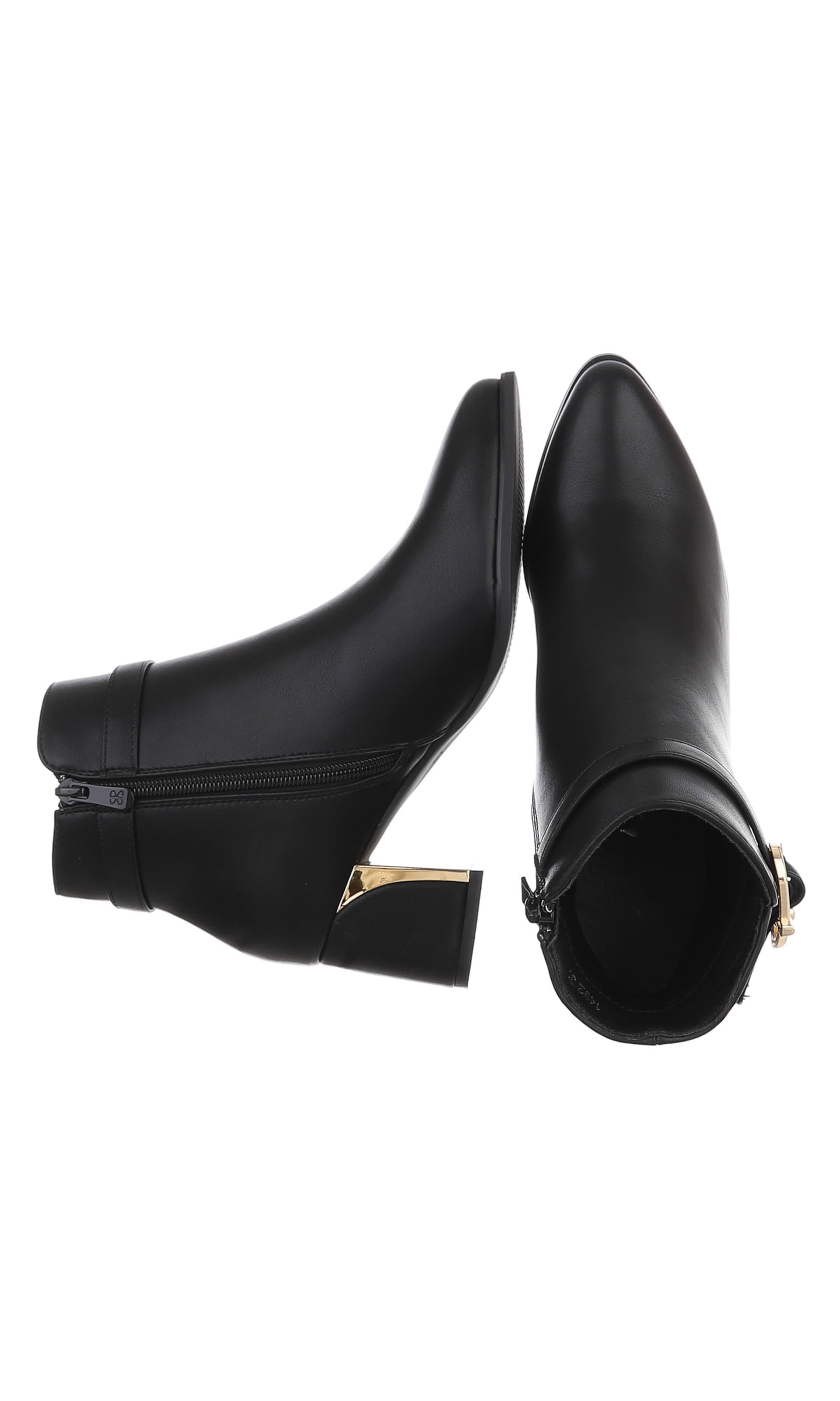 Ital-Design Stiefelette in Schwarz