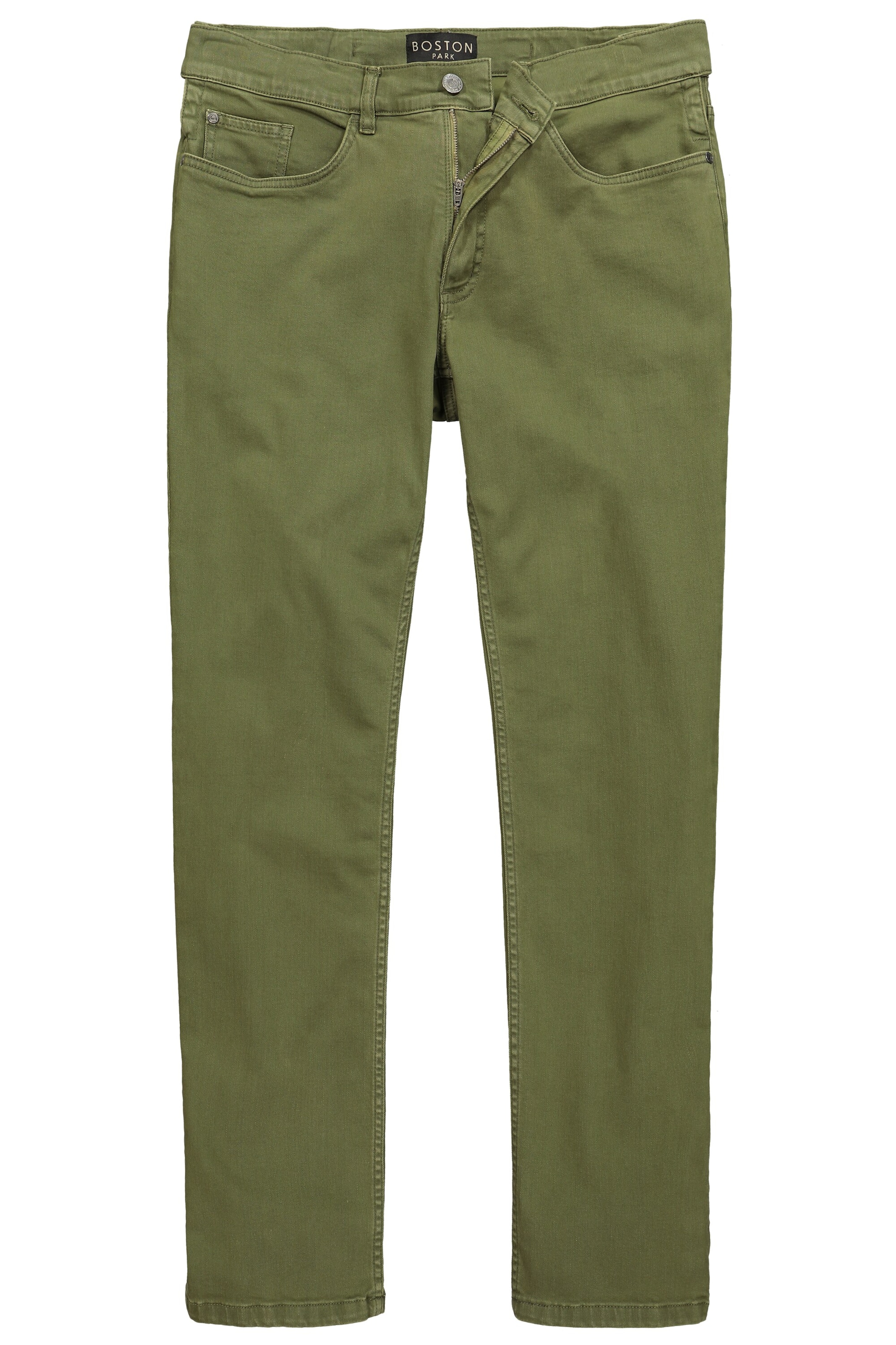 Boston Park Slim fit Jeans in Green: front