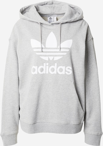 ADIDAS ORIGINALS Sweatshirt in Grey: front