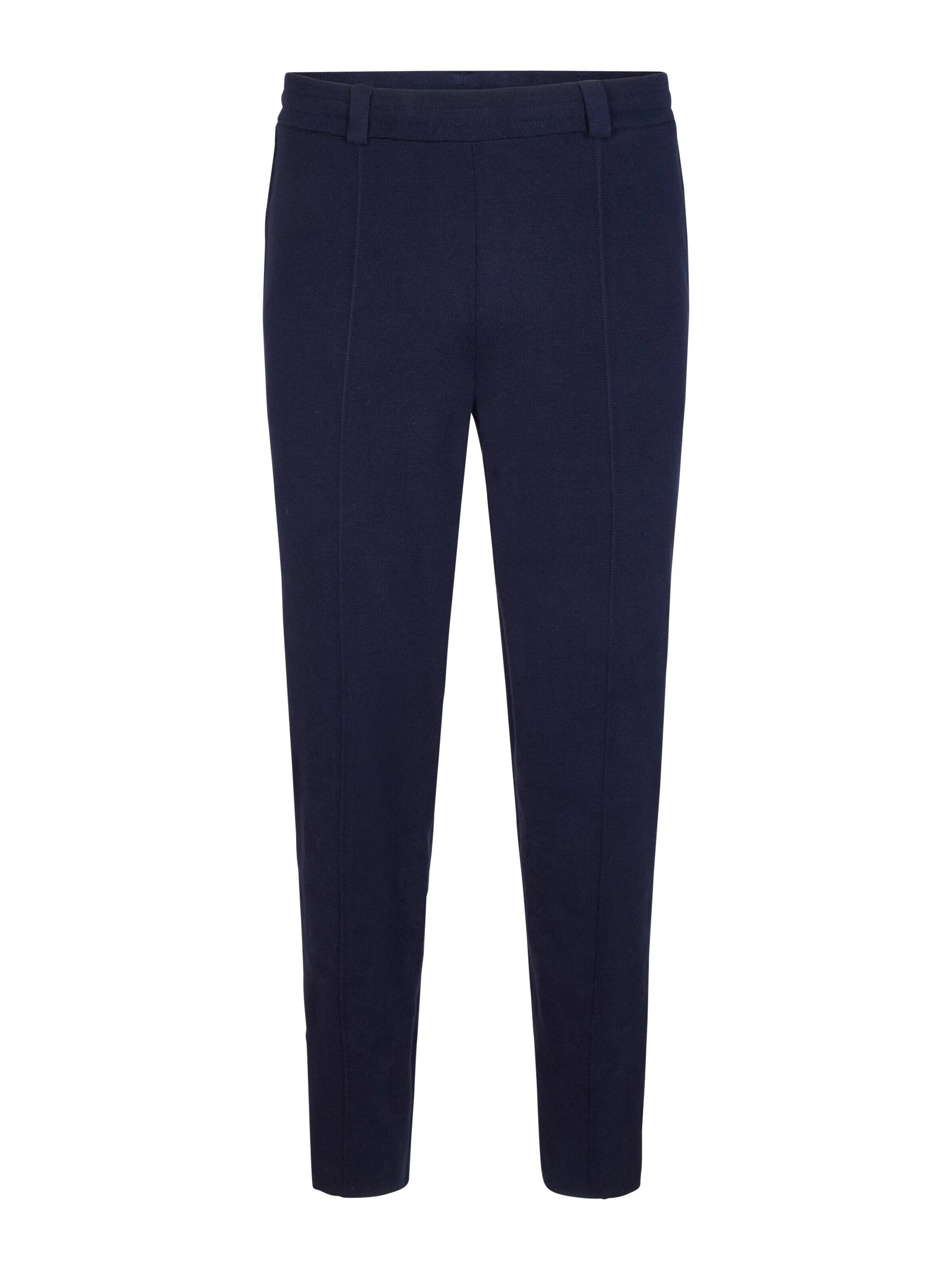 FALKE Regular Pants in Blue: front