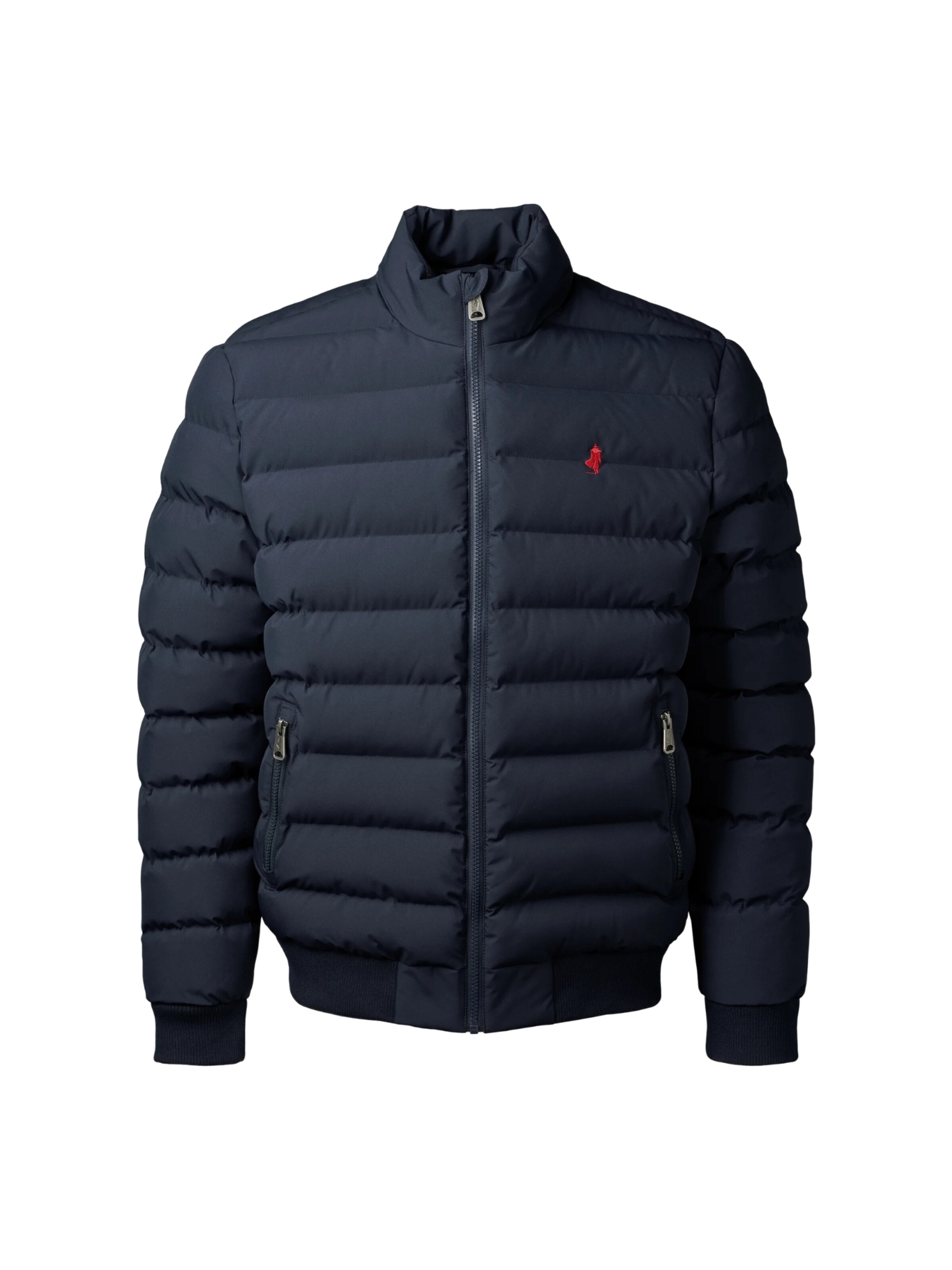 MCS Tussenjas 'Hugh' in Blauw: voorkant