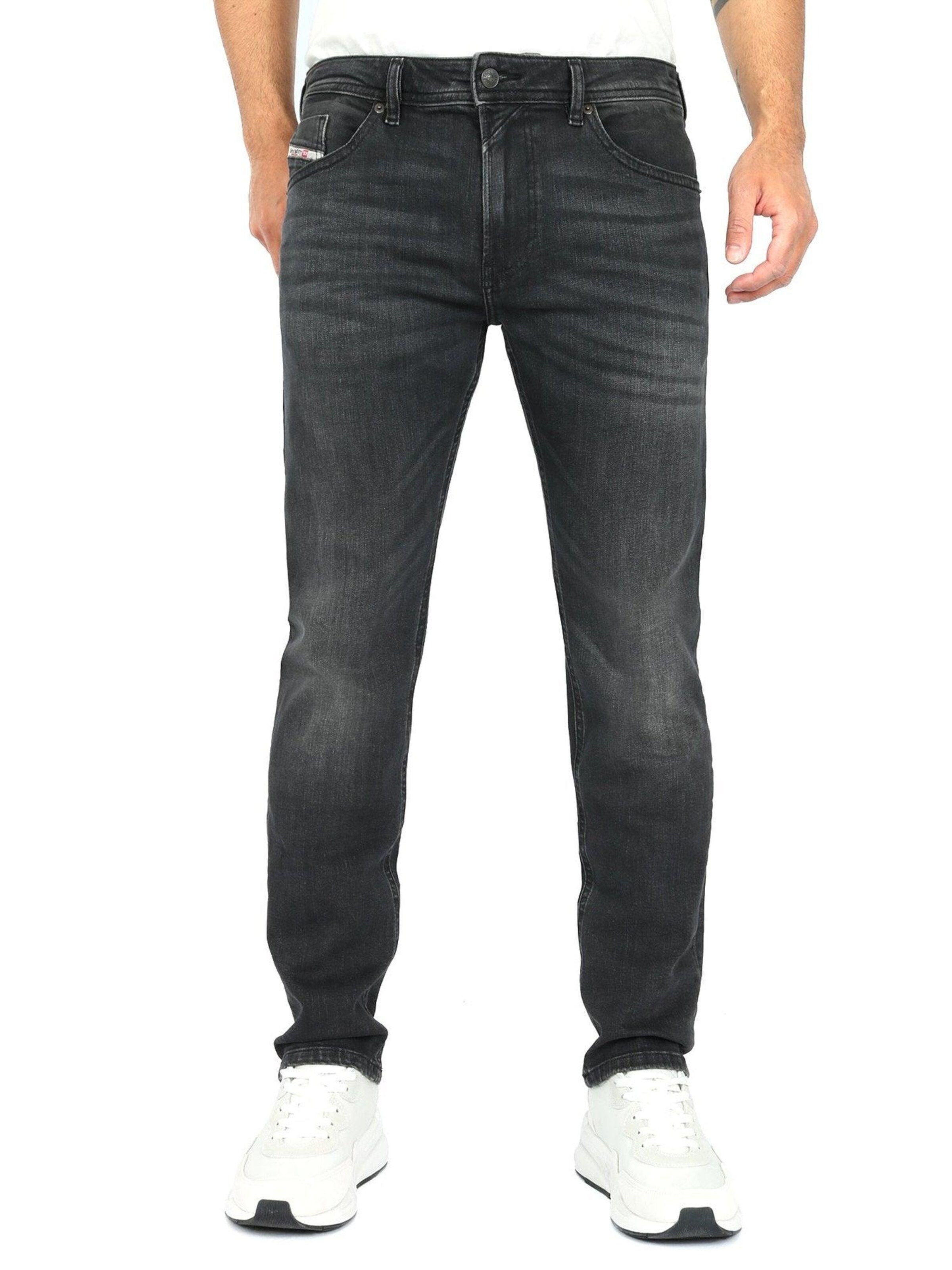 DIESEL Slimfit Jeans 'THOMMER-R' in Grijs