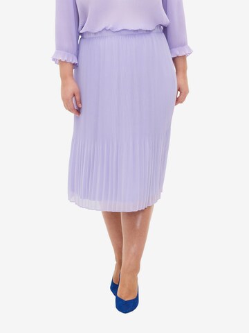 Zizzi Skirt 'Cacathrine' in Purple: front