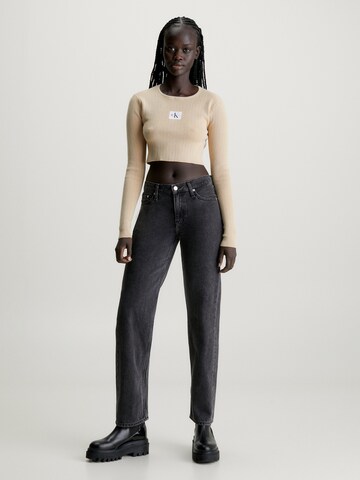 Calvin Klein Jeans Pullover in Beige