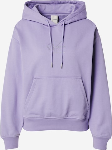 purpurinė Calvin Klein Jeans Megztinis be užsegimo 'CLASSIC': priekis