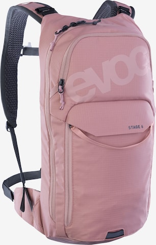 EVOC Rucksack 'STAGE 6 + HYDRATION BLADDER 2' in Pink: Vorderseite