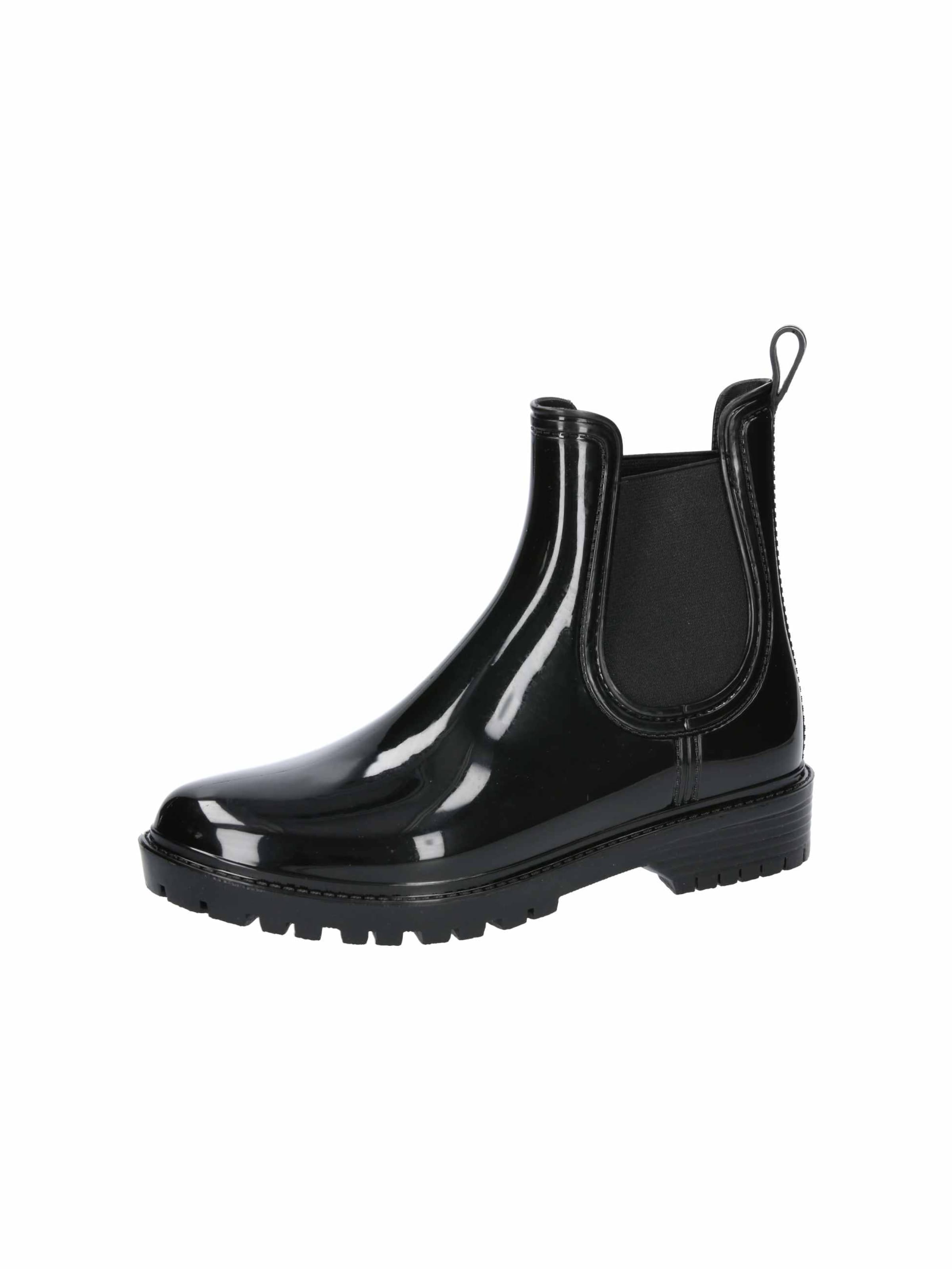 LICO Rubber Boots 'Lania' in Black: front