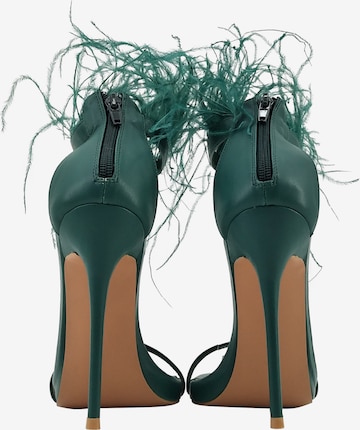 faina Strap Sandals 'Minya' in Green