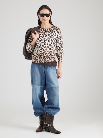 monari Пуловер в кафяво