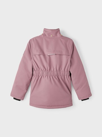 NAME IT Winter Jacket 'Snow10' in Pink