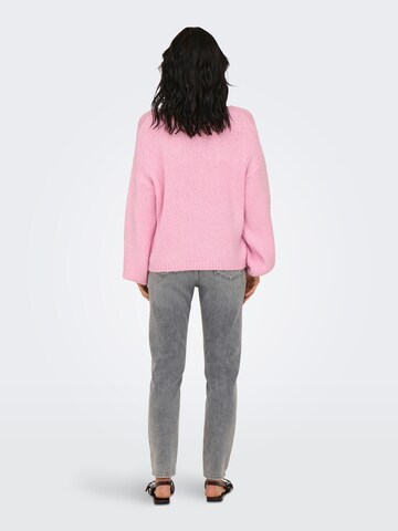 JDY Sweater 'JDYDinea' in Red