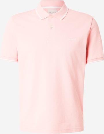 T-Shirt GANT en rose : devant