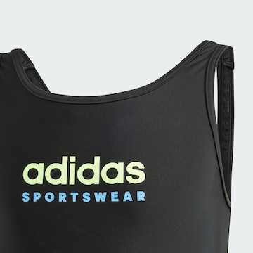 ADIDAS SPORTSWEAR Athletic Swimwear in Black