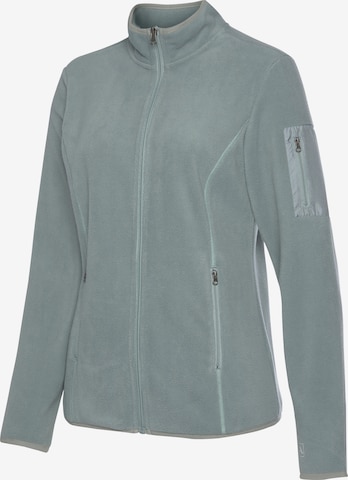 LASCANA Fleecejacke in Grau