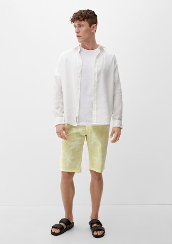 Coupe slim Pantalon chino s.Oliver en jaune