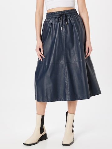 b.young Skirt 'Esoni' in Blue: front