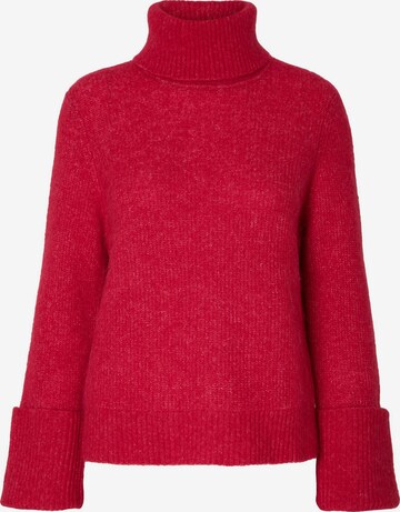 SELECTED FEMME Sweater in Red: front