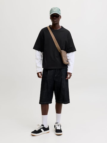 JACK & JONES Tricot 'Biarritz' in Zwart