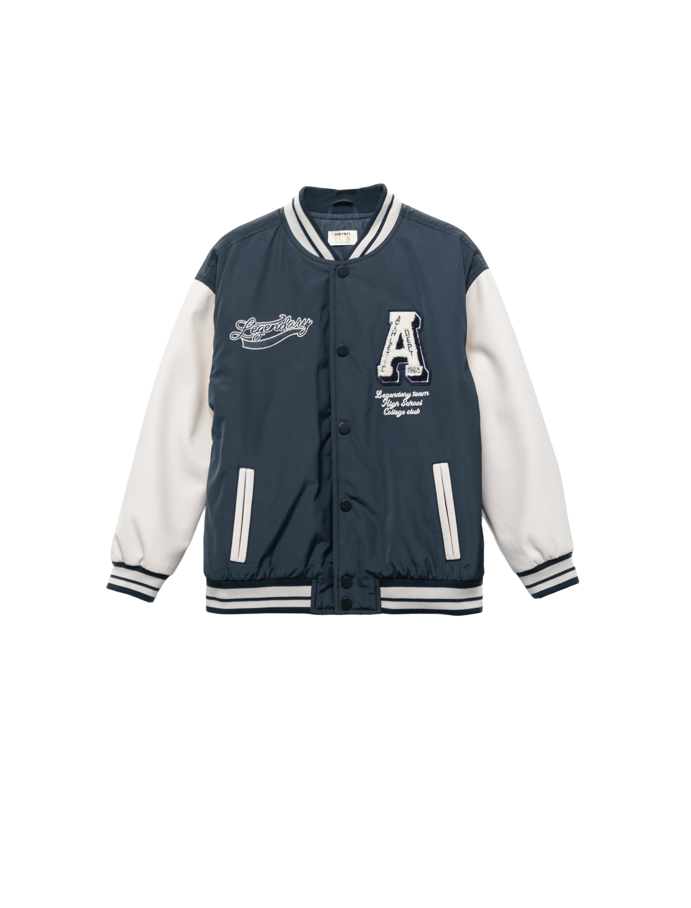 Koton Sweatvest in Blauw: voorkant