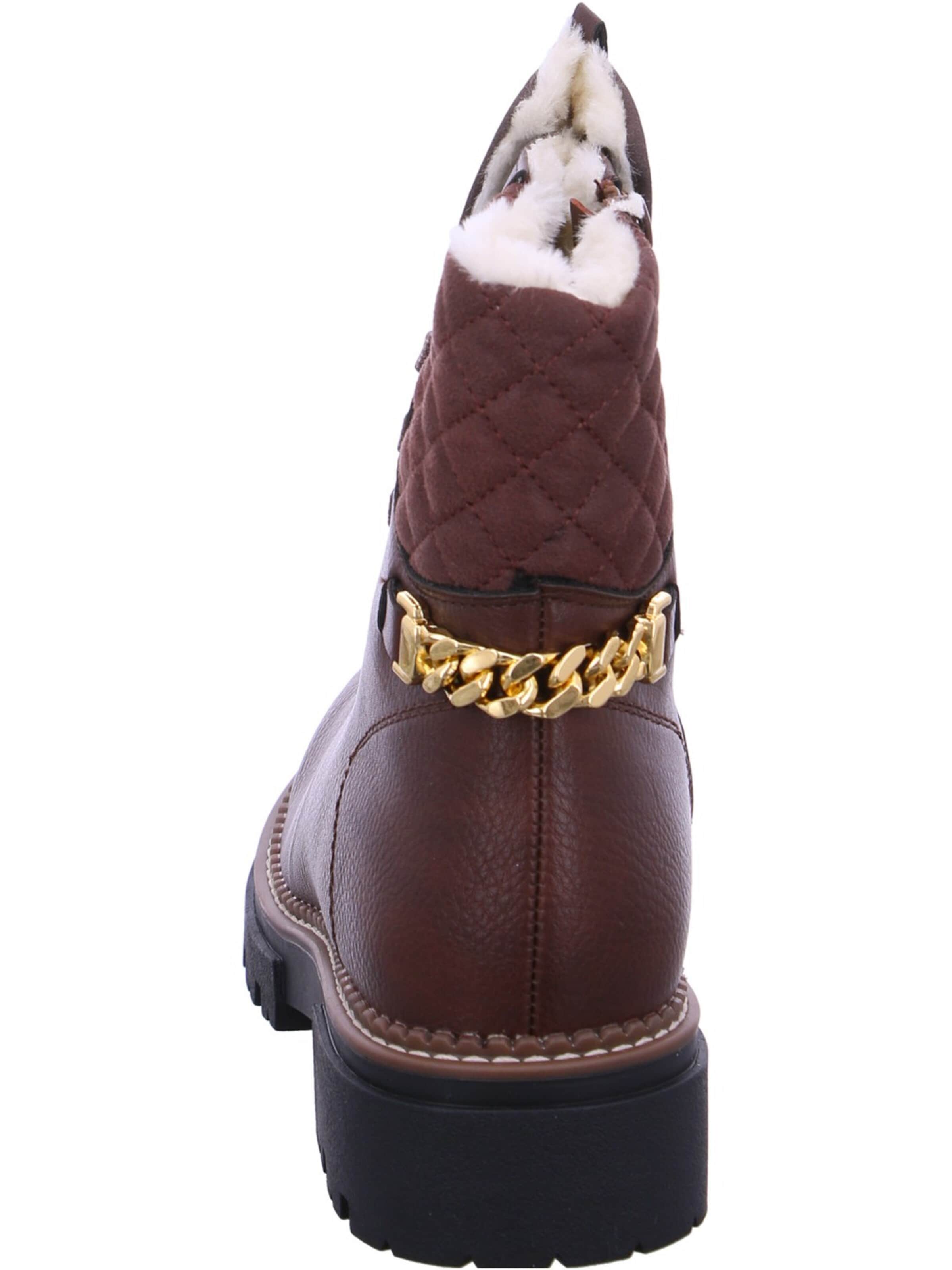 Laufsteg München Schnürstiefel‌‌‌‌‌‌‌‌‌‌ in Braun
