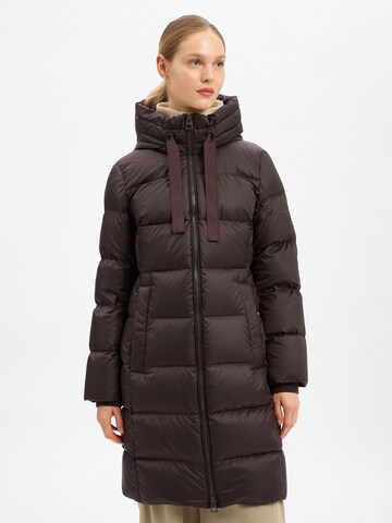 Marc O'Polo Winter Coat in Brown: front