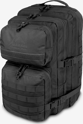 normani Backpack ' Bedrock ' in Black: front